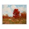 Stupell Industries Fall Landscape with Red Foliage Framed Giclee, design by Arlington Prints